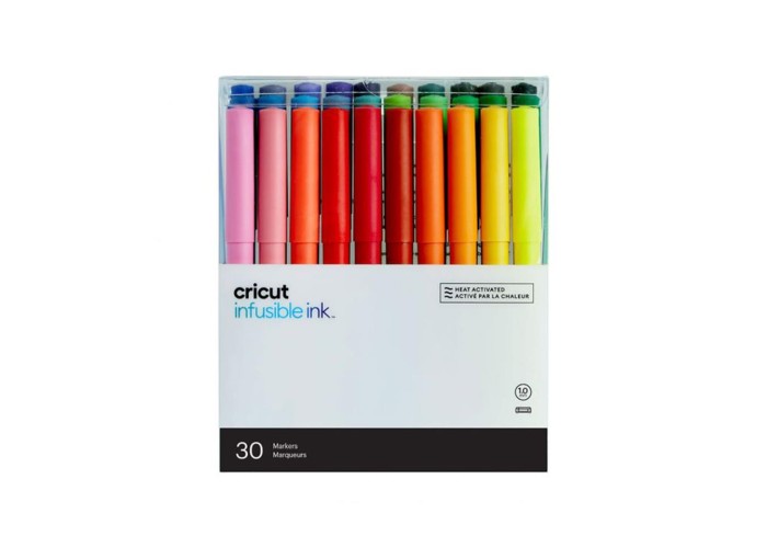 Cricut Infusible Ink Pen Set 1.0 - Σετ 30 τεμ